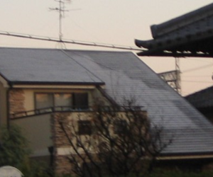 住宅の外部環境と小屋裏・内部環境を考える その　㉟　『　屋根の霜模様　⑥　』