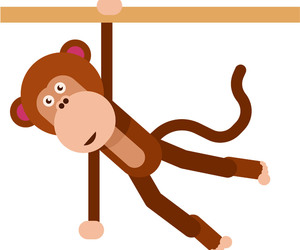 木がぶら下がっているだけ