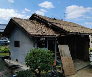 家屋の解体現場