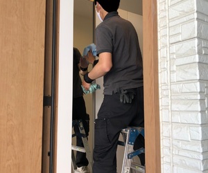 仕上げのお掃除♪