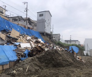 西成区民家崩落事故