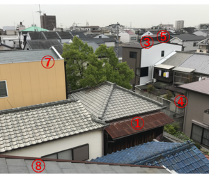 住宅の外部環境と小屋裏・内部環境を考える その⑫『大阪市内の金属屋根経年変化観察』